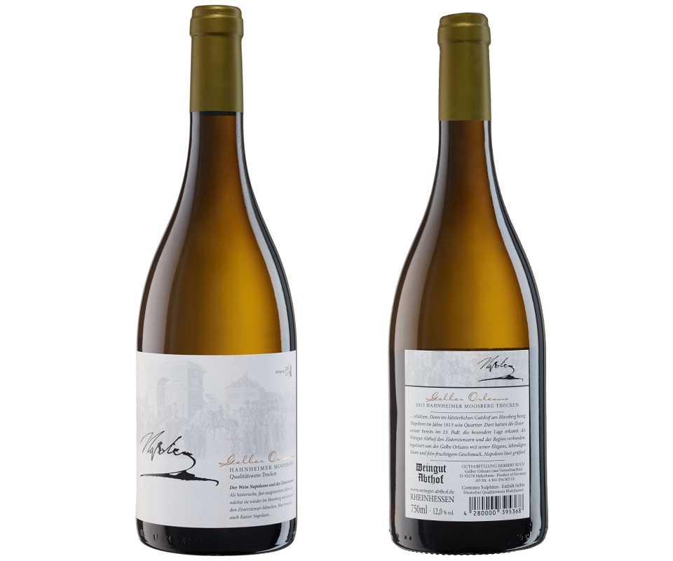 Flaschenbild Gelber Orleans